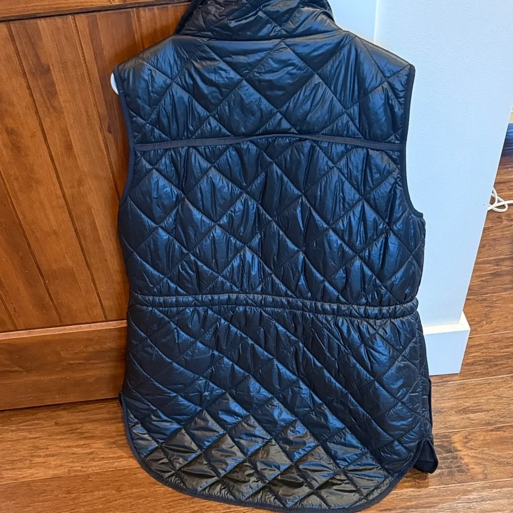 Lou & Grey Black Quilted Women's Vest